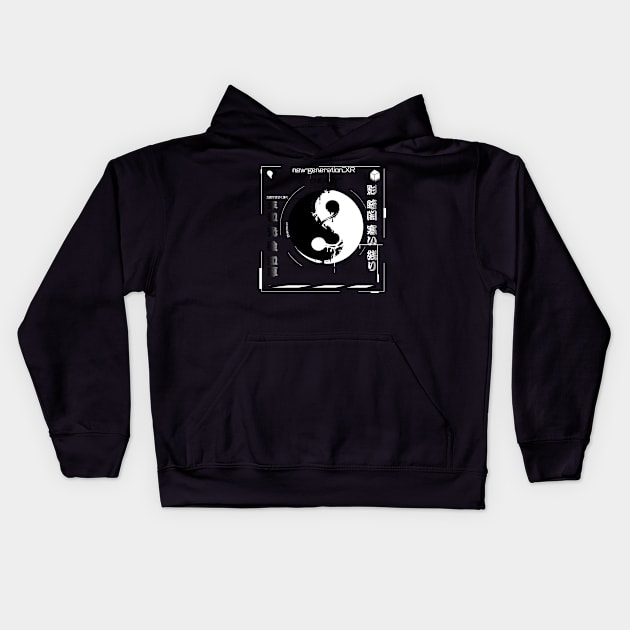 Energy // techwear Kids Hoodie by Sonoyang